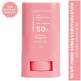 Bade Natural Sun Protection Stick SPF 50+ Mineral Güneş Koruyucu 16gr - 4