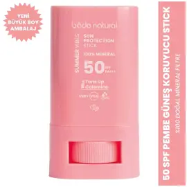 Bade Natural Sun Protection Stick SPF 50+ Mineral Güneş Koruyucu 16g - 4