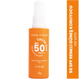 Bade Natural Tinted Sun Protection Milk - Renkli Güneş Koruyucu Süt 30ml - 2