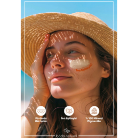Bade Natural Tinted Sun Protection Milk - Renkli Güneş Koruyucu Süt 30ml - 3