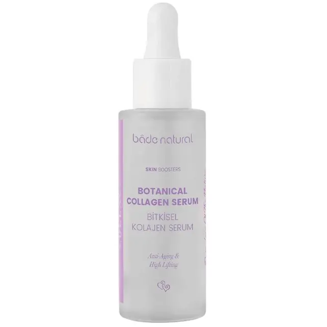 Bade Natural Yaşlanma Karşıtı Bitkisel Kolajen Serum 30ml - 1