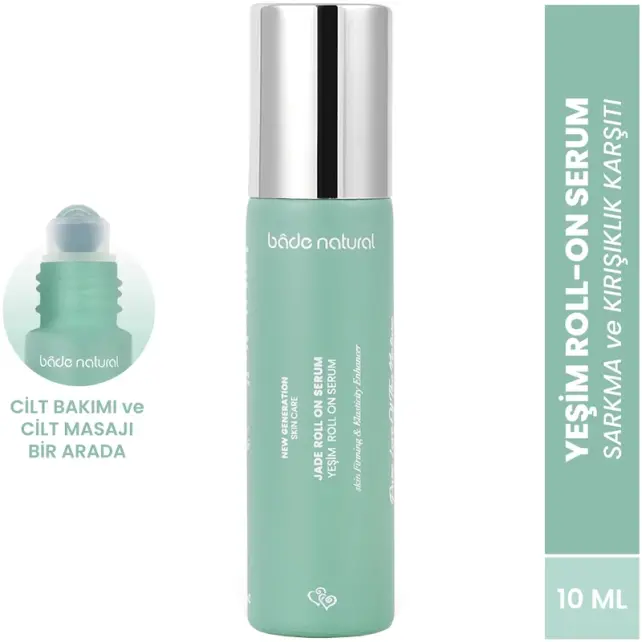 Bade Natural Yaşlanma Karşıtı Yeşim Roll-On Serum 10ml - 2