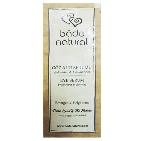 Bade Natural Göz Altı Serumu 1 ml Bade Natural Göz Altı Serumu 1 ml