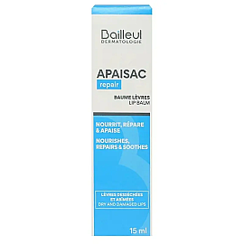 Bailleul Dermatoloji Apaisac Nourishing Lip Balm 15ml - Bailleul Dermatoloji