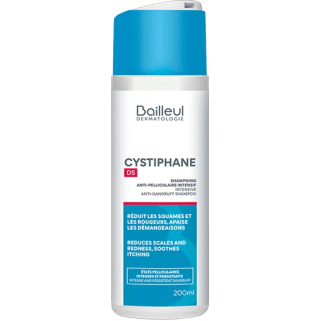 Bailleul Dermatoloji Cystiphane Anti-Dandruff Shampoo S - Kepek Karşıtı Şampuan 200ml - 1