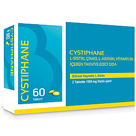 Bailleul Dermatoloji Cystiphane L - Sistin, Çinko, L - Arjinin, Vitamin B6 İçeren Takviye Edici Gıda 60 Tablet - Bailleul Dermatoloji
