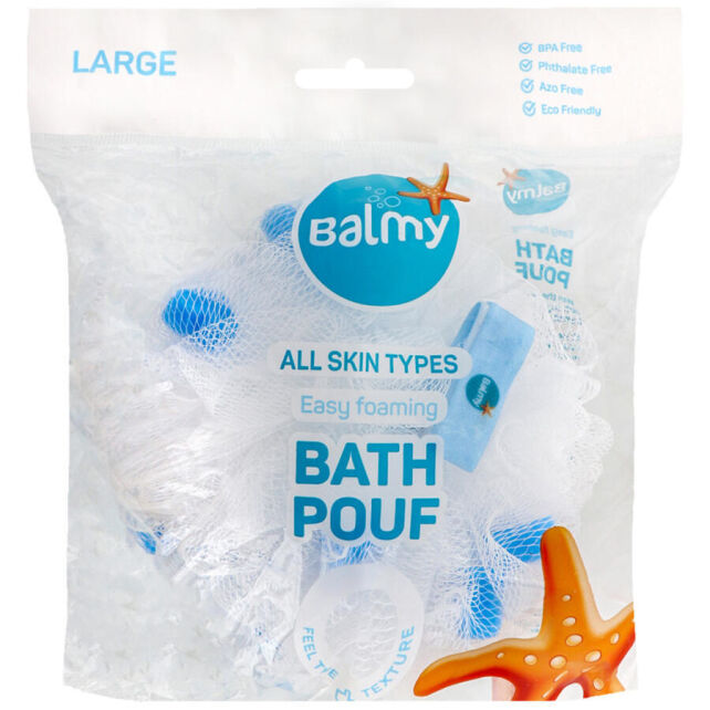 Balmy Bath Pouf Pon Pon Large - Banyo Lifi - 1