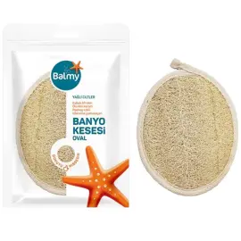 Balmy Doğal Banyo Kesesi - Oval - Balmy