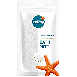 Balmy Polyester Banyo Eldiveni - Beyaz - Balmy