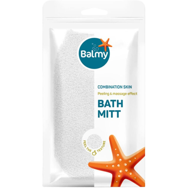 Balmy Polyester Banyo Eldiveni - Beyaz - 1