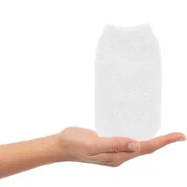 Balmy Polyester Banyo Eldiveni - Beyaz - 3