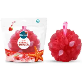 Balmy Sabunlu Banyo Lifi - Çilek - Balmy
