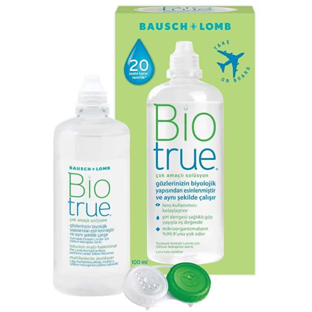 Bausch Lomb Bio True Lens Solüsyonu 100ml - 1