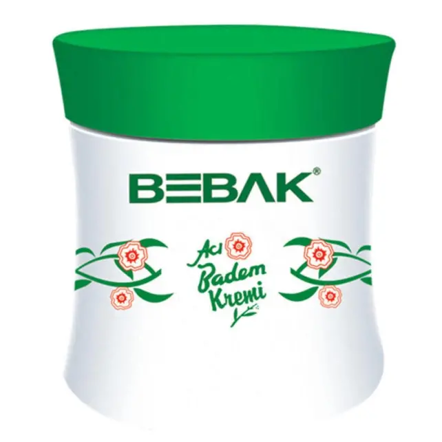 Bebak Acı Badem Kremi Kavanoz 30gr - 1