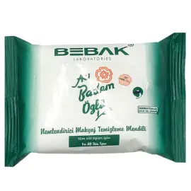 Bebak Acı Badem Sütlü Makyaj Temizleme Mendili 20'li - Bebak