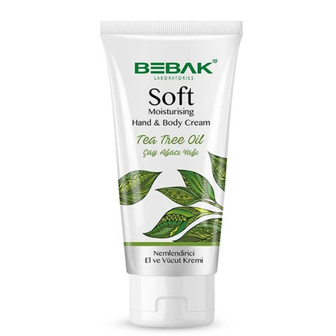 Bebak Çay Ağacı Yağı Nemlendirici El ve Vücut Bakım Kremi 75ml Bebak Çay Ağacı Yağı Nemlendirici El ve Vücut Bakım Kremi 75ml