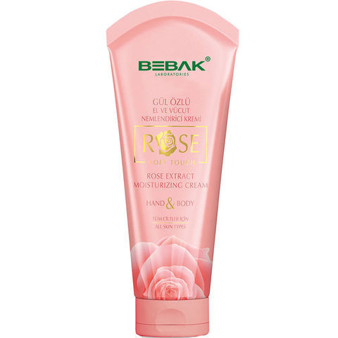 Bebak Rose Hand & Body Moisturising Cream Tüp 75ml Bebak Rose Hand & Body Moisturising Cream Tüp 75ml