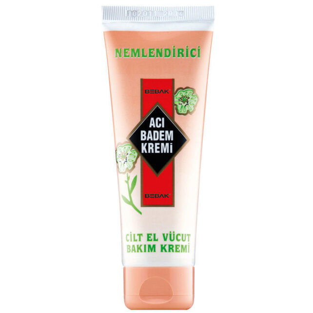 Bebak Acı Badem Bitter Almond Moisturising Cream 70ml Bebak Acı Badem Bitter Almond Moisturising Cream 70ml