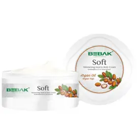 Bebak Soft Argan Oil Moisturising Hand & Body Cream 300ml - Bebak