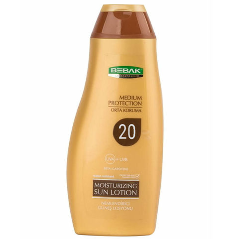 Bebak Moisturising Sun Lotion SPF20 300ml Bebak Moisturising Sun Lotion SPF20 300ml