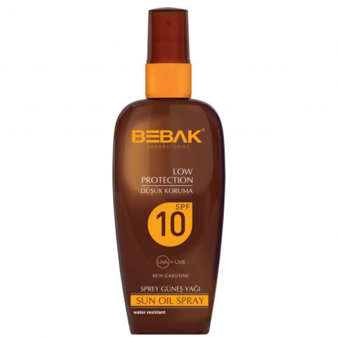 Bebak Sun Oil Spray SPF10 150ml Bebak Sun Oil Spray SPF10 150ml