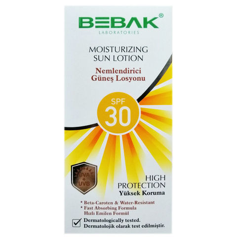 Bebak Moisturizing Sun Lotion SPF 30 - Güneş Koruyucu Losyon 200ml Bebak Moisturizing Sun Lotion SPF 30 - Güneş Koruyucu Losyon 200ml