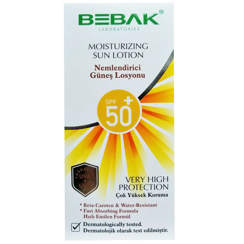 Bebak Moisturizing Sun Lotion SPF 50+ Güneş Koruyucu Losyon 200ml Bebak Moisturizing Sun Lotion SPF 50+ Güneş Koruyucu Losyon 200ml