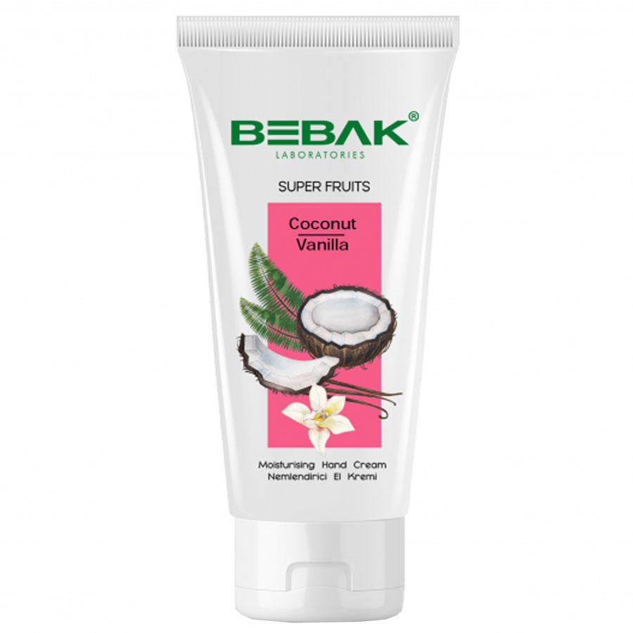 Bebak Super Fruits Coconut And Vanilla Hand Cream 40ml Bebak Super Fruits Coconut And Vanilla Hand Cream 40ml