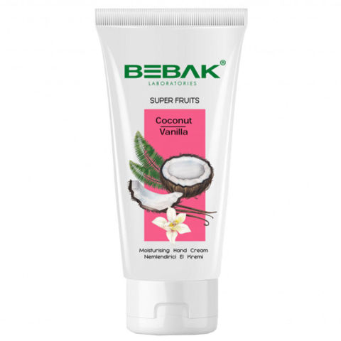 Bebak Super Fruits Coconut And Vanilla Hand Cream 40ml Bebak Super Fruits Coconut And Vanilla Hand Cream 40ml