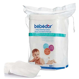 Bebedor Bebek Temizleme Pamuğu 60 Adet - Bebedor