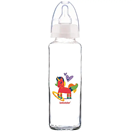 Bebedor Desenli Cam Biberon 250ml - At 3+ Ay - Bebedor