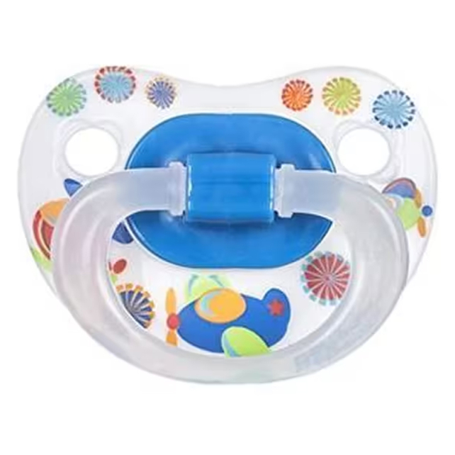 Bebedor Desenli Damaklı Emzik 6-18 Ay - 2