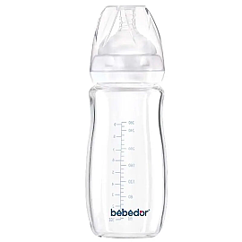 Bebedor Isıya Dirençli Cam Biberon 260ml 3+ Ay - Bebedor
