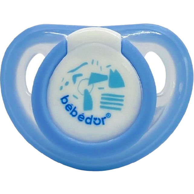Bebedor Kiraz Uçlu Emzik Mavi 6-18 Ay - 1