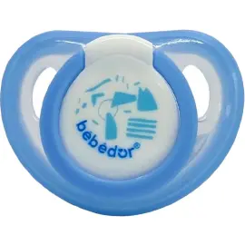 Bebedor Kiraz Uçlu Emzik Mavi 6-18 Ay - Bebedor