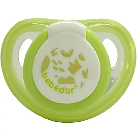 Bebedor Kiraz Uçlu Emzik Yeşil 6-18 Ay - Bebedor