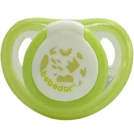 Bebedor Kiraz Uçlu Emzik Yeşil 6-18 Ay - Bebedor