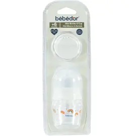Bebedor Mini Bardak Biberon 6+ Ay Beyaz - Bebedor