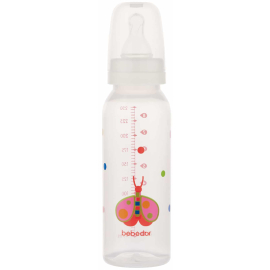 Bebedor PP Biberon - Kırmızı 250ml - Bebedor