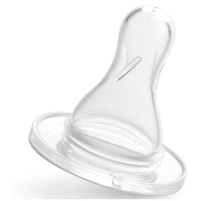 Bebedor Silikon Biberon Emziği Hızlı Akış 6+ Ay - 1