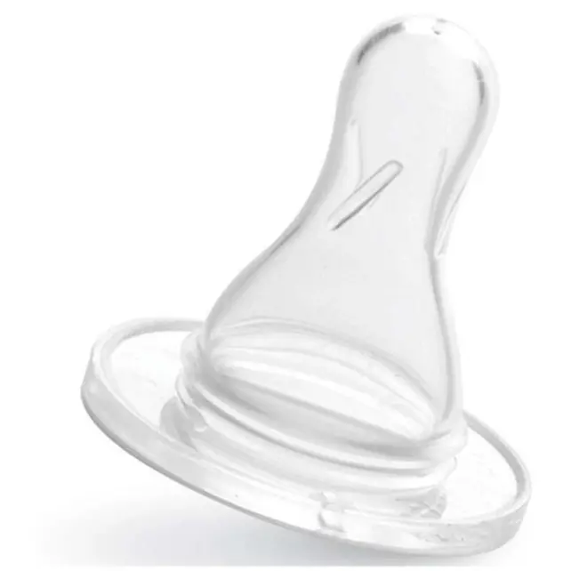 Bebedor Silikon Biberon Emziği Hızlı Akış 6+ Ay - 1