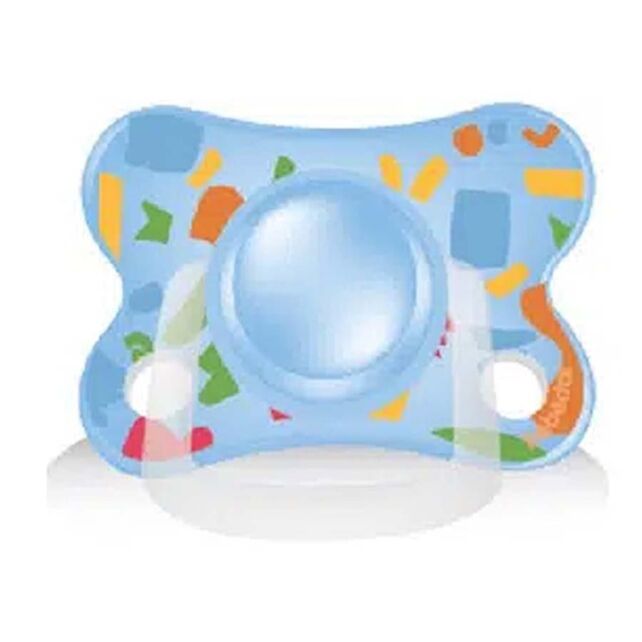 Bebedor Simetrik Uçlu Emzik - Mavi 0-6 Ay - 1