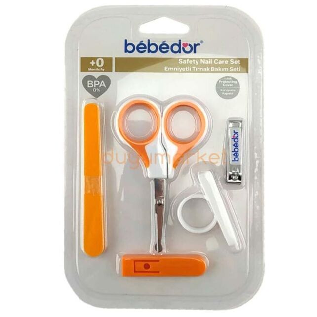 Bebedor Tırnak Bakım Seti - Turuncu - 1