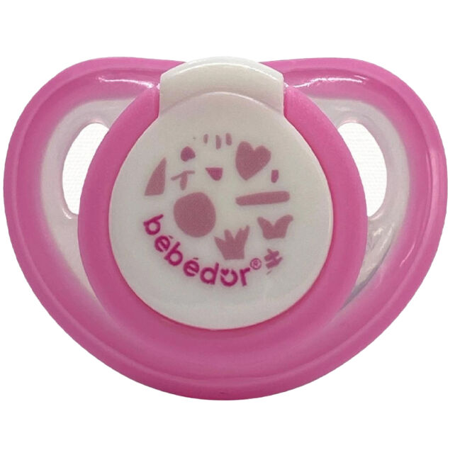 Bebedor Yassı Silikon Emzik 6-18 Ay - 1