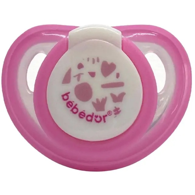 Bebedor Yassı Silikon Emzik 6-18 Ay - 1