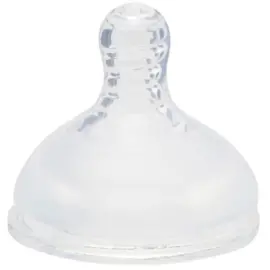 Bebedor Yumuşak Biberon Emziği - Yavaş Akış 0-6+ Ay - Bebedor