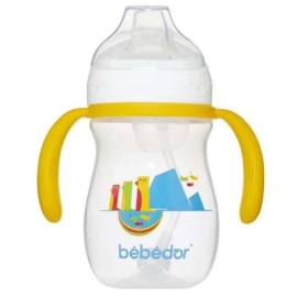 Bebedor Yumuşak Uçlu Kulplu Alıştırma Bardağı 270ml - Bebedor