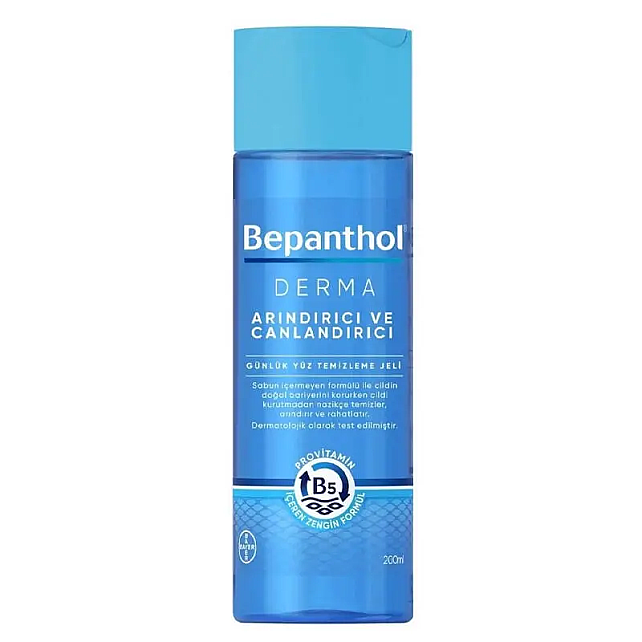 Bepanthol Derma Arındırıcı ve Canlandırıcı Yüz Temizleme Jeli 200ml