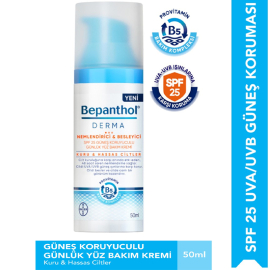 Bepanthol Derma Nemlendirici ve Besleyici SPF 25 Yüz Bakım Kremi 50ml - 2
