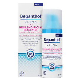 Bepanthol Derma Nemlendirici ve Besleyici - Yüz Bakım Kremi 50ml - Bepanthol